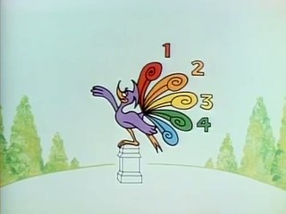Classic Sesame Street - Peacock Subtraction Cartoon