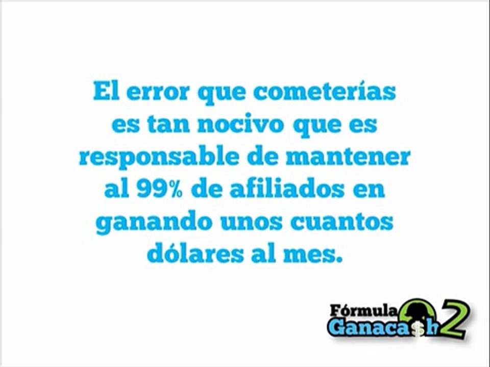 Formula Ganacash -video 2-