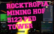 Entropia Universe Rocktropia Mining Tower Hof 5123 Ped