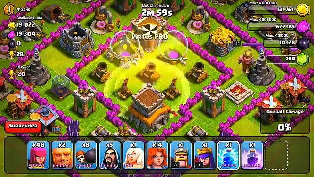 Clash of Clans - Defenseless Champion #9_ Valkyries = OP