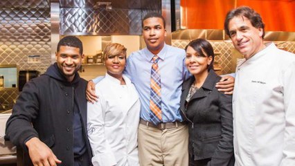 Usher & His Mom Got Cooking for Charity