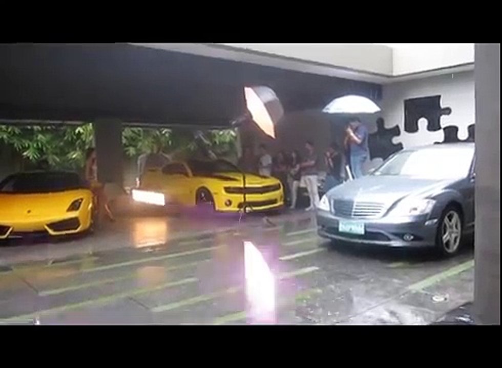 Making of FHM photo shooting