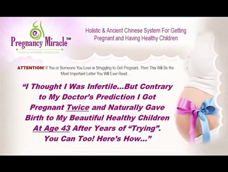 Infertility Pregnancy Announcement-Lisa Olson Pregnancy Miracle Reviews