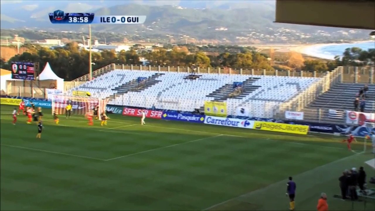 CDF 2013-2014  ILE ROUSSE-EAG 0-2 8e de finale