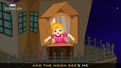 Edewcate english rhymes I see the moon nursery rhyme