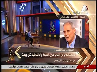 طه الخطيب: الغرب كان يبحث عن فوضى جديدة في مصر