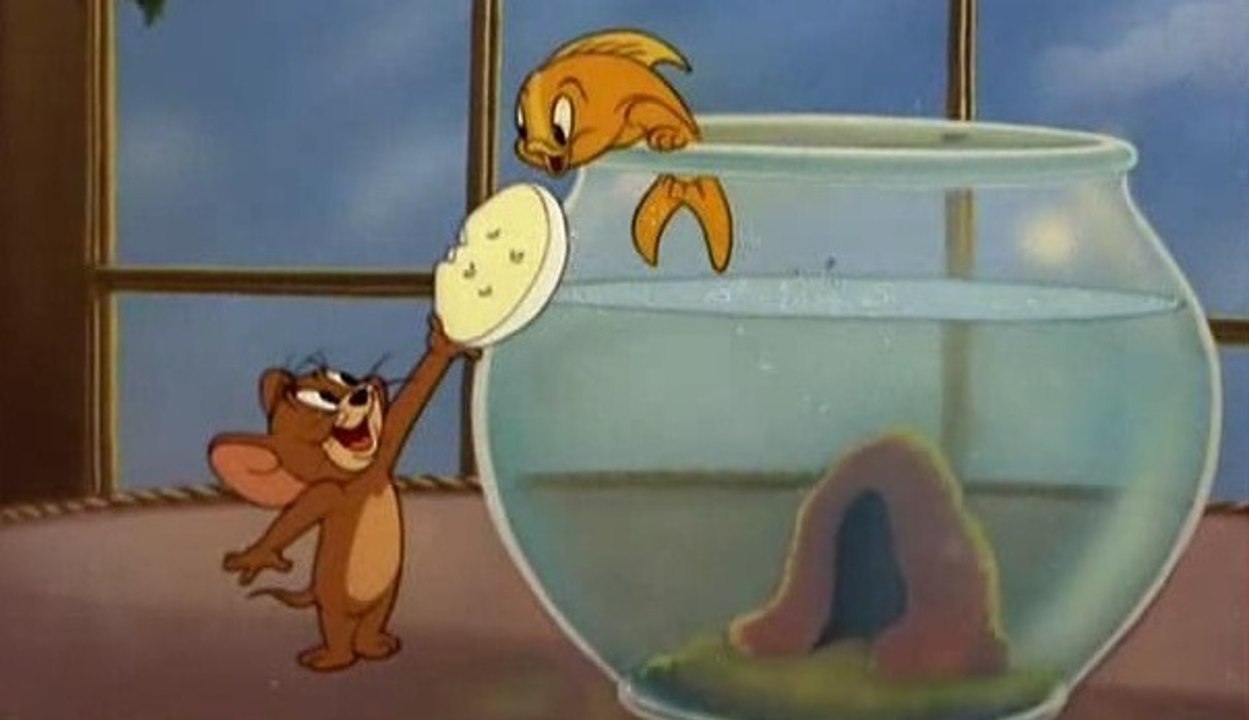 Tom and Jerry - Jerry and the Goldfish 1951 [HD 1080p]
