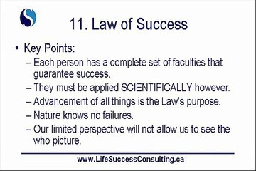 The 11 Forgotten Laws (Part 11) - The Law of Success