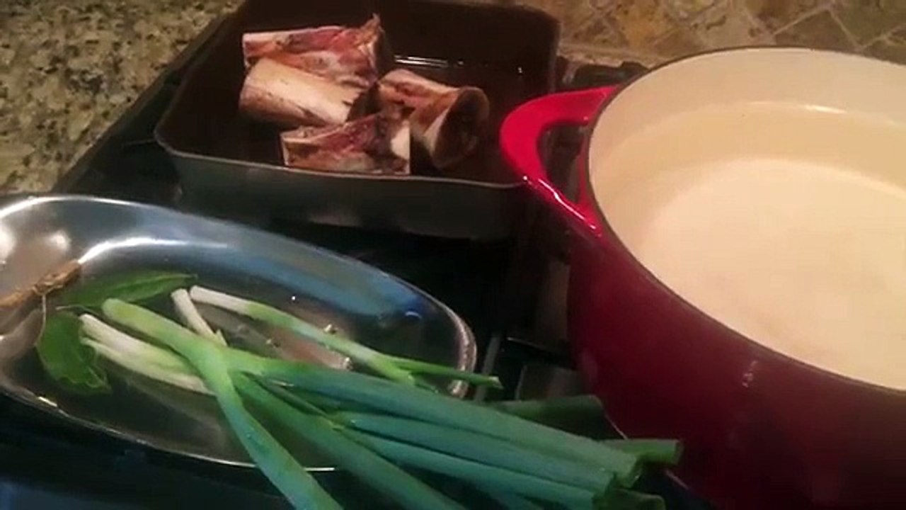 Beef Bone Broth with Home Grown Spices