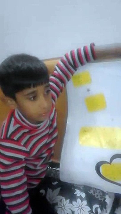 Abdul Hanaan in his room
