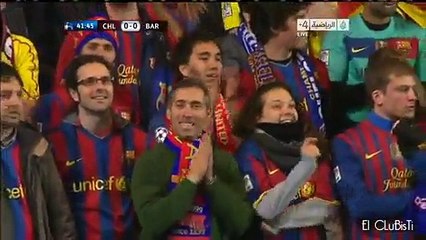 ملخص مباراة تشيلسي 1-0 برشلونة - نصف نهائي دوري الابطال 2012
