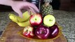 How to Make a Duck From an Apple || Edible Apple Swan || Fruit Art