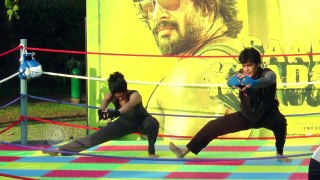 In Action  Saala Khadoos Actress Ritika Singh Boxing