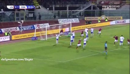 Livorno 1-1 Como - All Goals - 25-01-2016 HD