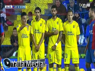 اهداف مباراة ( ليفانتي 3-2 لاس بالماس ) الدورى الاسبانى