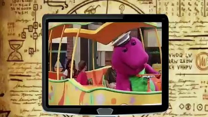 barney  adventure bus