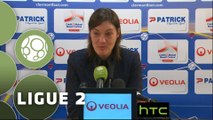 Conférence de presse Clermont Foot - Havre AC (2-1) : Corinne DIACRE (CF63) - Bob BRADLEY (HAC) - 2015/2016