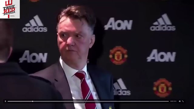 Louis Van Gaal Slaps A Journalist