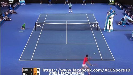 Bernard Tomic vs John Millman Australia open 2016