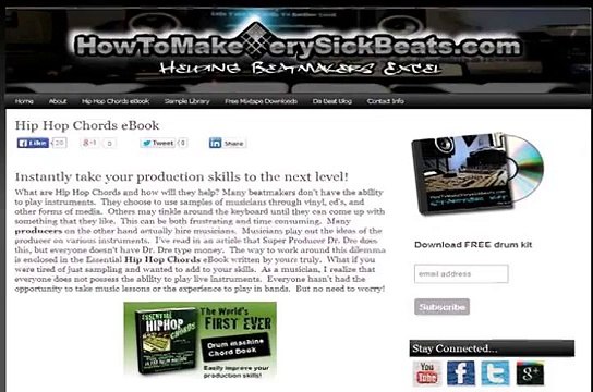 Hip Hop Chords Ebook nulled