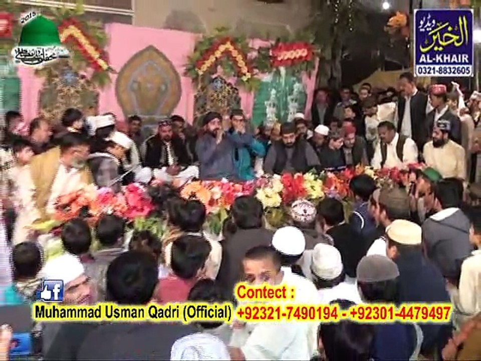 Kali Kamli wale Bismillah karan HD Naat Mehfil kashmir Road Lahore 2016 by Muhammad Usman Qadri