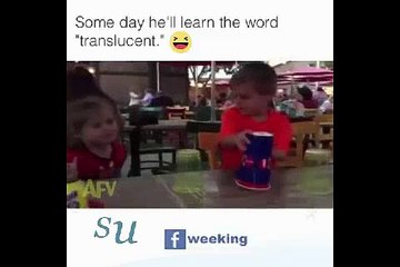 Some Day He Will Learn the Word "Translucent" || Really Funny Video || Funny Clips