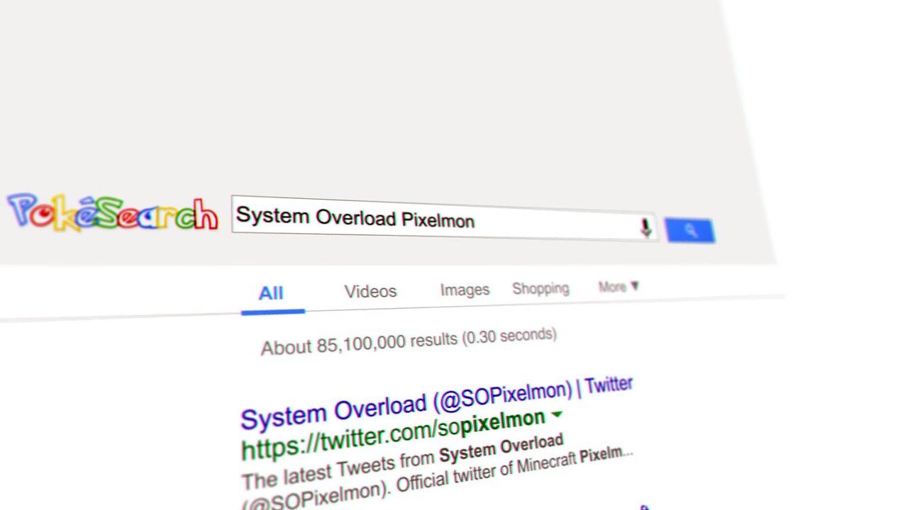 System Overload Website Advertisement