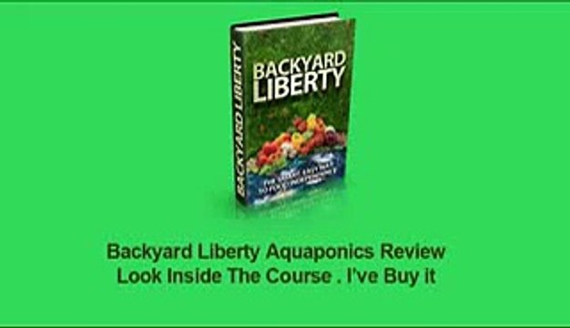 Backyard Liberty System Review Aquaponics From Backyard Liberty