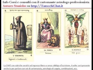 Cartomanzia corso 37 di 89