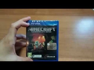 Unboxing Minecraft PsVita Edition [ITA]