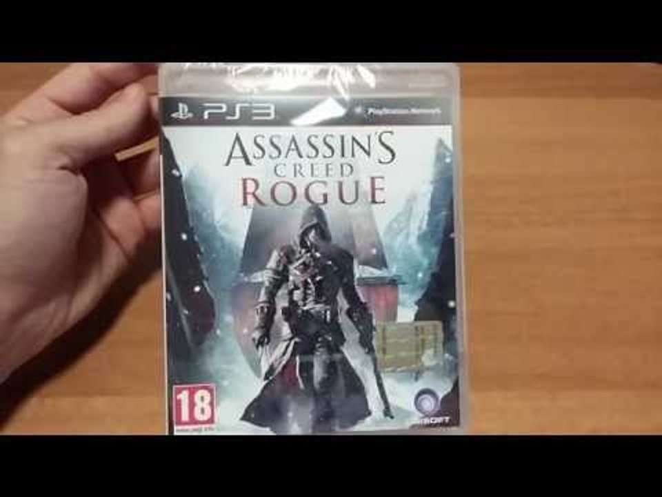 Unboxing Assassin's Creed Rogue Ps3 [ITA]