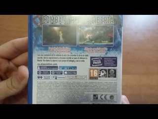 Unboxing Freedom Wars PsVita [ITA]