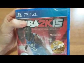 Unboxing NBA 2K15 Ps4 [ITA]