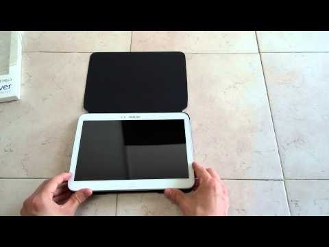 Unboxing custodia Book Cover Galaxy Tab 3 10.1 + OCCASIONE