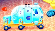 Çizgi Film - Uzay Araçları - Robotik Ay Arabası - Lunar Electronic Rover ( LER )