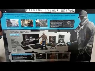 Unboxing Watch Dogs Dedsec Edition Ps4 [ITA]