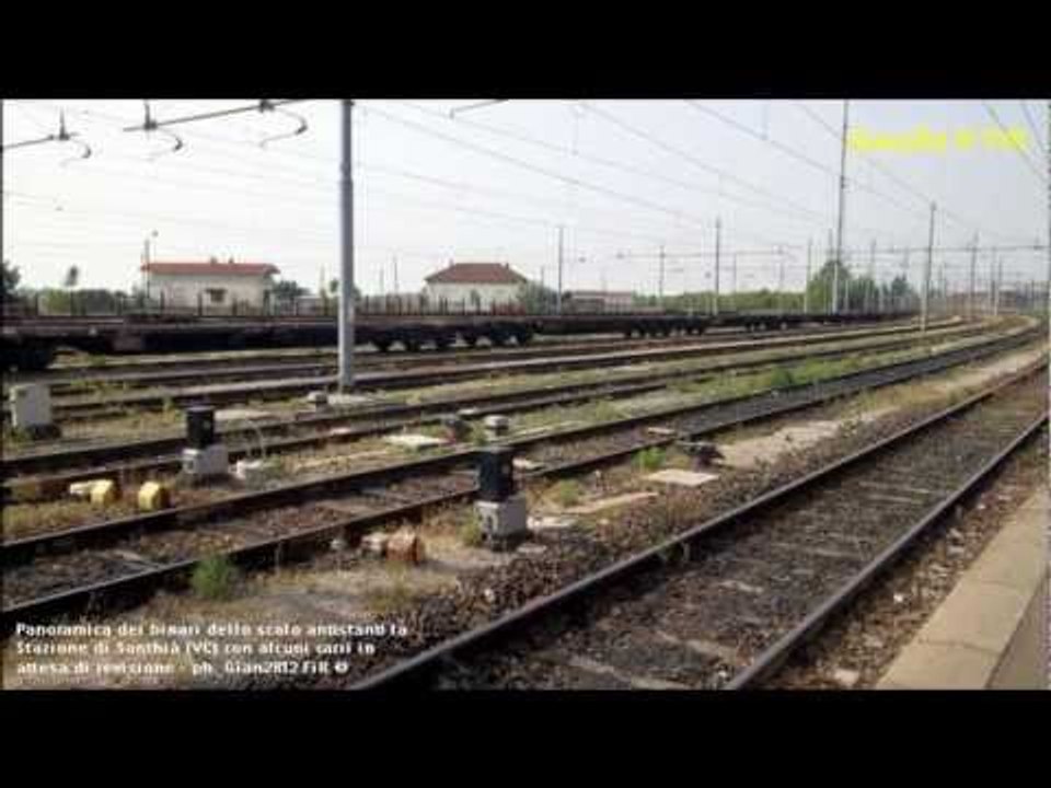 Treni a Santhià: i Merci