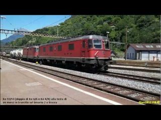 Treni a Biasca - Trains at Biasca Station - 1/2