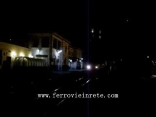 Stazione Seregno - movimento treni... in notturna