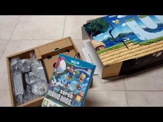 Unboxing Wii U Mario e Luigi premium pack