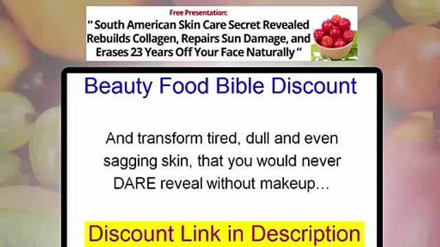 Beauty Food Bible Discount, Coupon Code, Get $15 Off