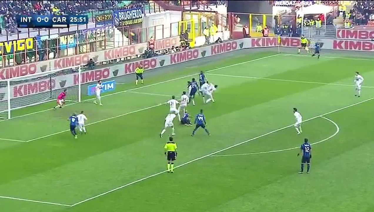 Inter Milan 1 - 1 Carpi