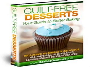 Guilt Free Desserts -  Easy Diabetic Dessert Recipes