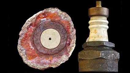 Californie : L'histoire d'une bougie d’allumage découverte dans une roche vieille de 500 000 ans ?