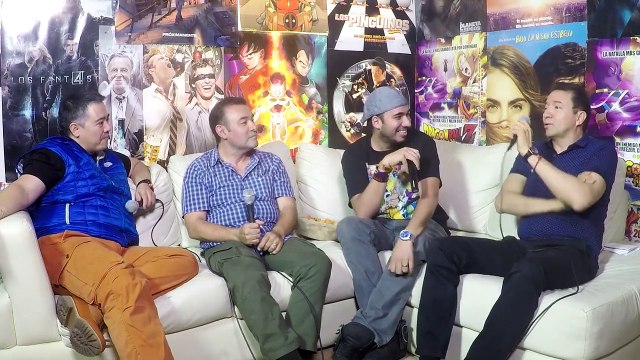 Goku, Freezer y Krilin. Las voces en VIVO (Parte 1)