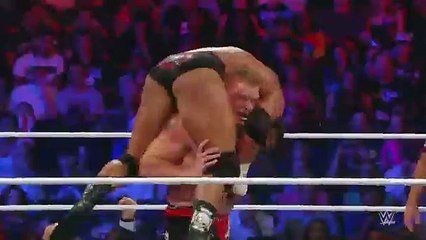 16 of Brock Lesnar&#39;s most furious F-5s- WWE Fury