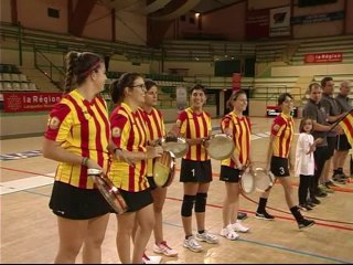 CATALONIA-ITALY women 2nd European National Indoor Montpellier (F) 2015