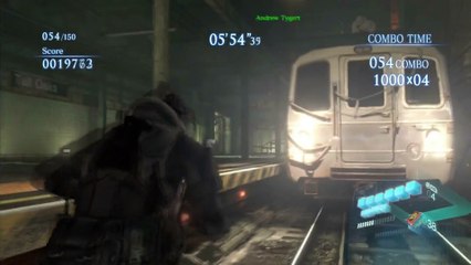 RESIDENT EVIL 6 [HD] - THE MERCENARIES -  AGENT DUO - RAIL YARD (S RANK!)