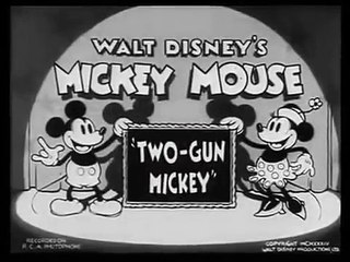 Mickey's ''Two Gun Mickey'' (1934)