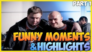 FUNNY MOMENTS & HIGHLIGHTS - DreamHack ZOWIE Open Leipzig DAY 1 CS GO